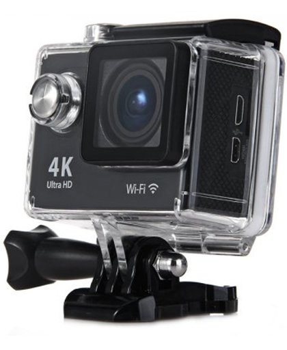 WiFi Sport Actie Camera H9 - Action Camera - 4K Ultra HD - 2 Inch LCD - HDMI - Inclusief Waterdichte Beschermhoes