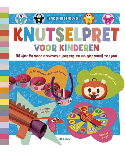 Deltas hobbyboek Knutselpret voor kinderen 25 cm
