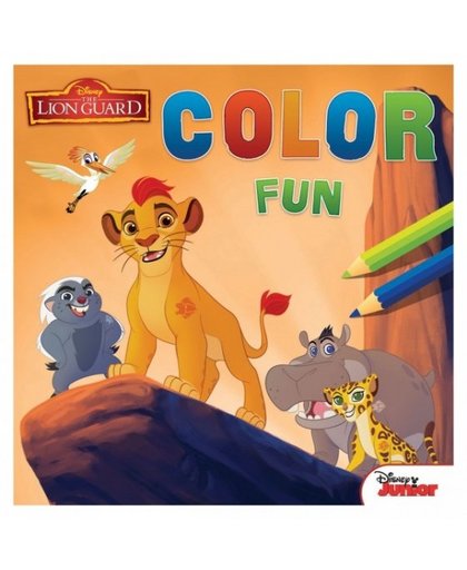 Disney kleurboek Color Fun The Lion King 22 cm