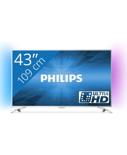 Philips 6000 series Ultraslanke 4K-TV met Android TV™ 43PUS6501/12 LED TV