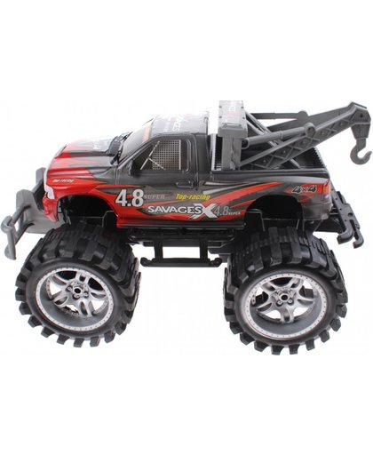 Gearbox monstertruck King Overlord 26 cm rood
