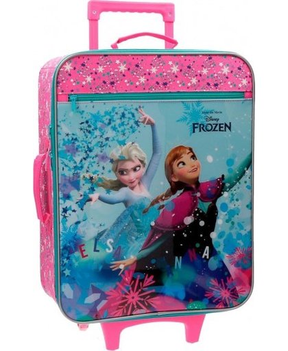 Disney trolley Frozen 28 liter meisjes roze
