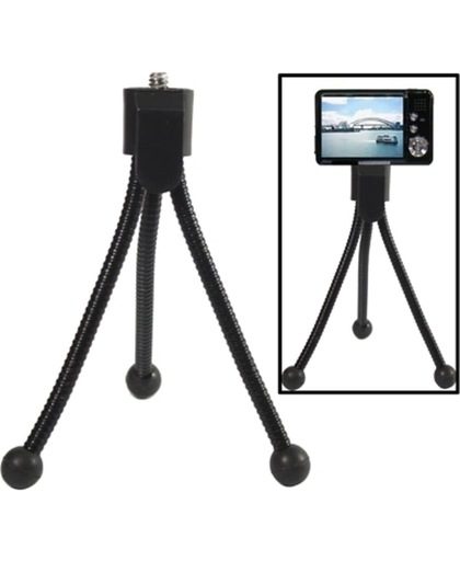 table portable tripod stand voor digitale cameras, max height: 120mm