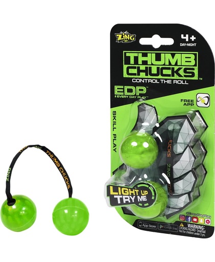 Thumb Chucks Groen - Fidget