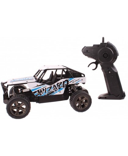 Johntoy the king cheetah off road auto die cast 1:18 blauw