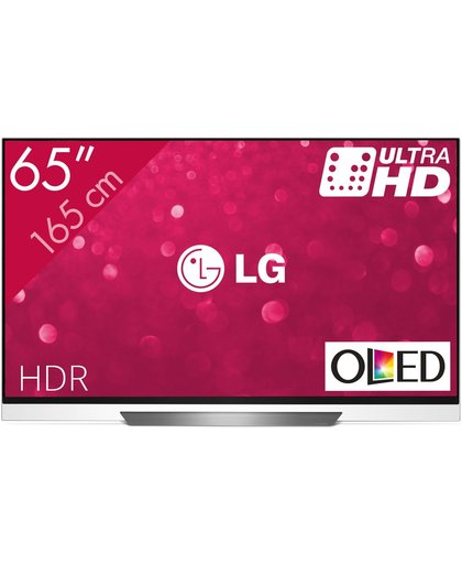 LG OLED65E8PLA LED TV 165,1 cm (65") 4K Ultra HD Smart TV Wi-Fi Zwart, Grijs