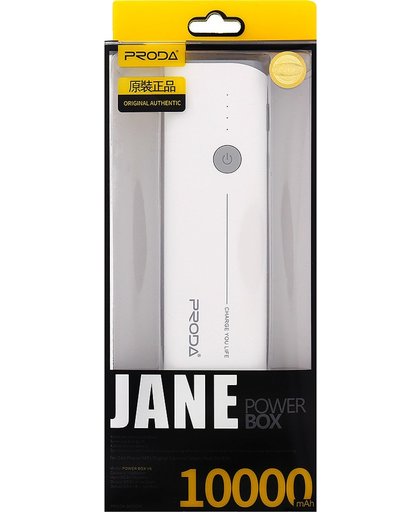 Jane Power box Power Bank 10000 mAh geschikt voor apple /samsung telefoons