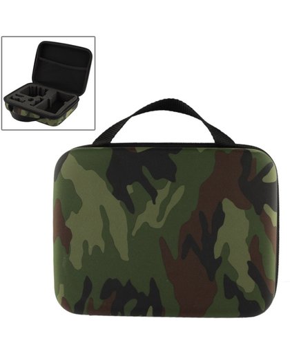 Camouflage patroon EVA Shockproof Waterdicht Portable hoesje voor GoPro HERO 4 / 3+ / 3 / 2 / 1, Size: 21cm x 16cm x 6.5cm