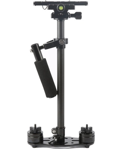 SY-JQ08 48-80cm Maximum Burden 0.5-4kg Carbon Fibre Handheld Stabilizer Steadicam Solo voor DSLR & DV Digital Video & other Cameras
