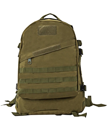 INDEPMAN DL-B001 Fashion Camouflage Style Men Oxvoord kleding Backpack Shoulders Bag 40L Outdoors Hiking Camping Travelling Bag 3D Tactical Package met Expanded MOLLE & Magic Sticker & Adjustable Shoulder Strap, Size: 51 x 42 x 22 cm(Army Green)