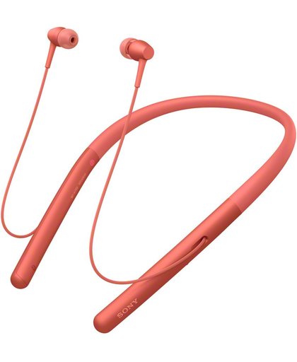 Sony h.ear in Wireless 2 Wireless Neckband Stereofonisch Bedraad/Draadloos Rood mobiele hoofdtelefoon