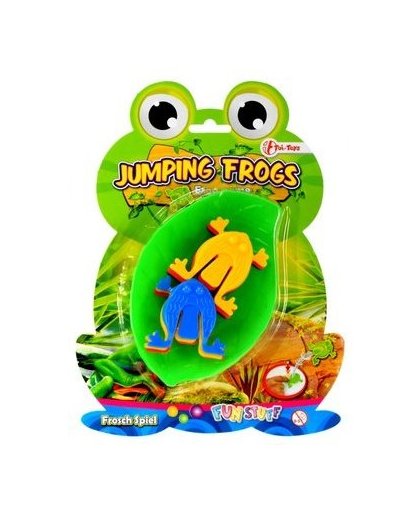 Toi Toys jumping frogs kikkerspel 7 delig