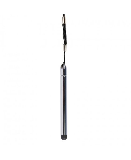 Dresz telescopische stylus touchscreen 6,5 cm zwart/zilver
