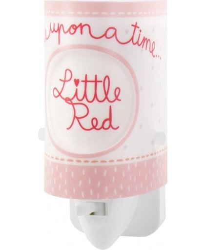 Dalber nachtlamp LIttle Red 13 cm roze