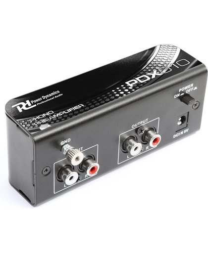 Power Dynamics PDX010 Phono voorversterker met RIAA correctie