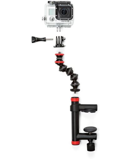 Joby Action Clamp & GorillaPod Arm Black/Red Actioncam houder