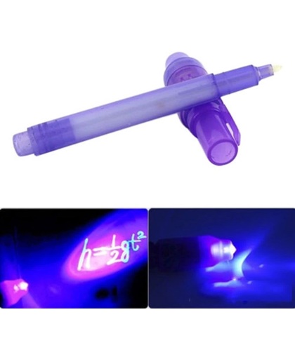 Handige UV pen met ontzichtbare inkt