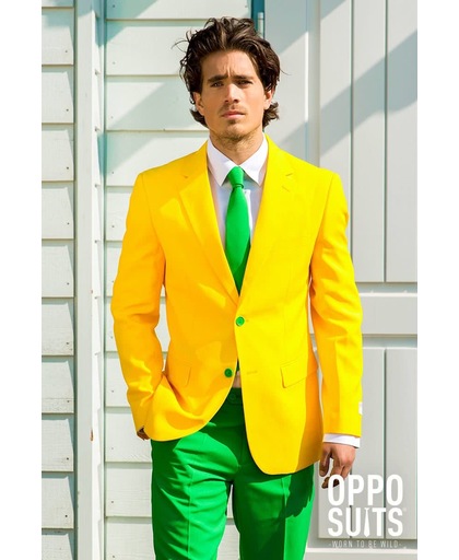 OppoSuits Green and Gold - Kostuum - Maat 58