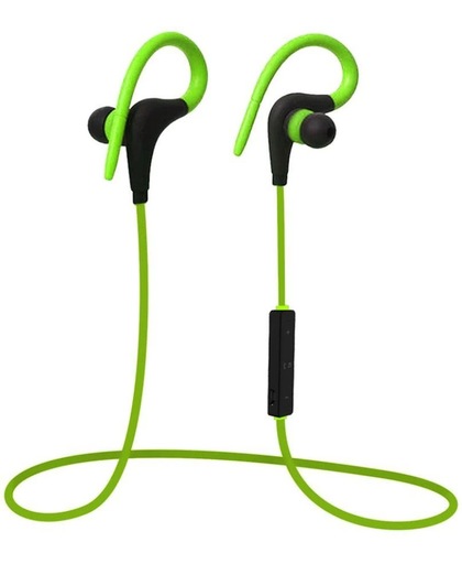 ForDig - In-ear Draadloze Bluetooth 4.1 Koptelefoon / Headset / Oordopjes / Oortjes / Hoofdtelefoon / Oortelefoon / Headphones - Geschikt voor Hardloop & Sport - Draadloos / Wireless Bereik Tot 10 Meter - Groen
