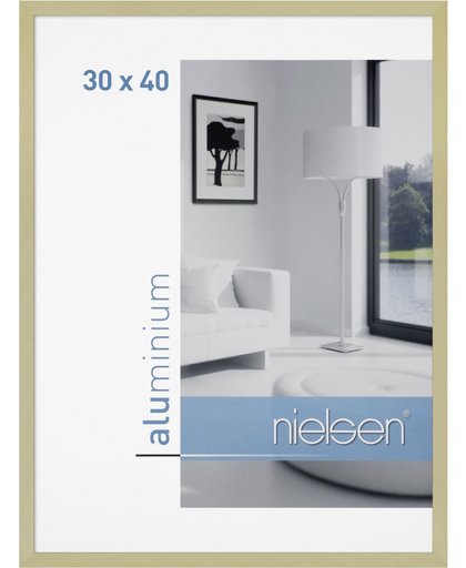 Nielsen C2 goud mat 30x40 aluminium structuur 63065