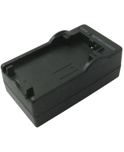2 in 1 Digital Camera Battery Charger voor KYO BP800S/ 900S/ 1000S(zwart)