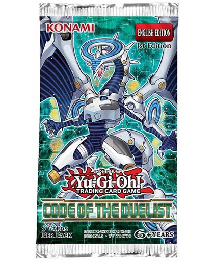 Yu-Gi-Oh! 3 Booster pakjes Code of the Duelist