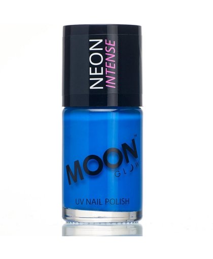 Moon-Glow Neon Nail Polish Blauw