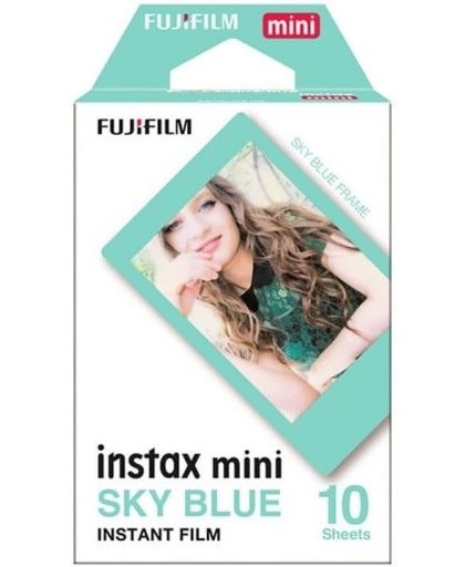 Fujifilm instax mini film blauw frame