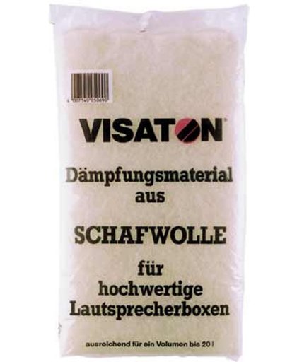 Visaton VS-WOOL Damping material lambs wool