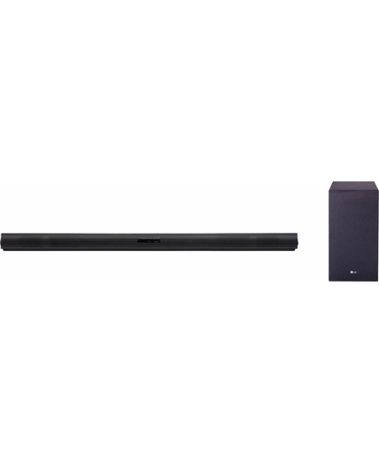 LG SJ4 soundbar luidspreker 2.1 kanalen 300 W Zwart Bedraad en draadloos