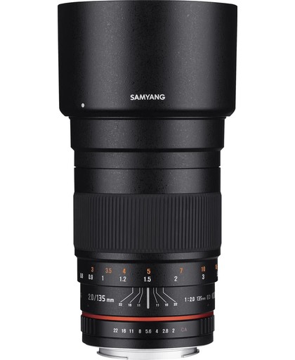 Samyang 135mm F2.0 Ed Umc - Prime lens - geschikt voor Olympus 4/3