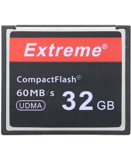 32Gb extreme 400x lezen & schrijven compact flash-kaart, maximaal 60 mb/s (100% echte capactieit)