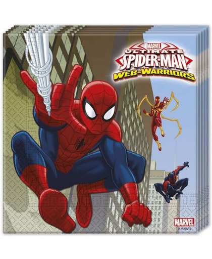 Spiderman Servetten - 20 stuks