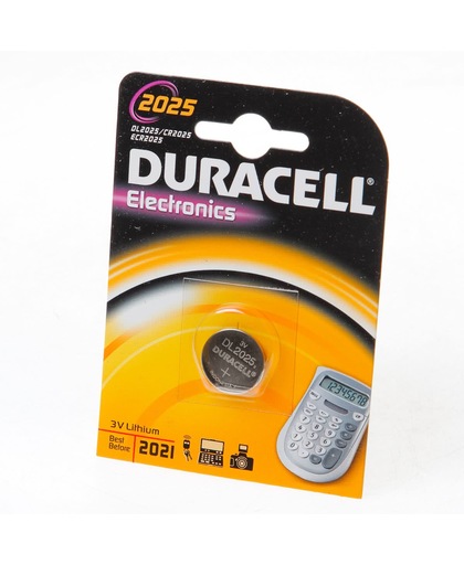 Duracell Knoopcelbatterij cr2025 3v litium