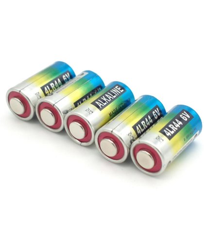 5 stuks 4LR44 - 476A - PX28A - Batterijen - Fotobatterij - 6 Volt