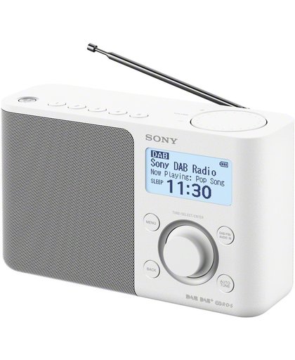 Sony XDR-S61D radio Persoonlijk Wit
