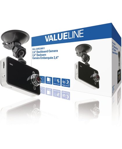 Valueline SVL-CARCAM11 2.4 Dashboard-Camera 1280x720