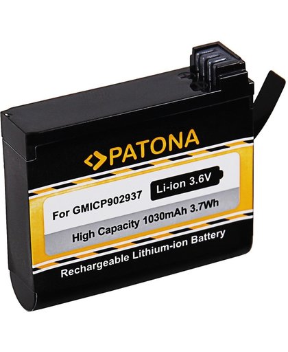 PATONA Battery f. Garmin VIRB Ultra 30 Virb Ultra 30 VIRB Ultra 30 010-01529-03