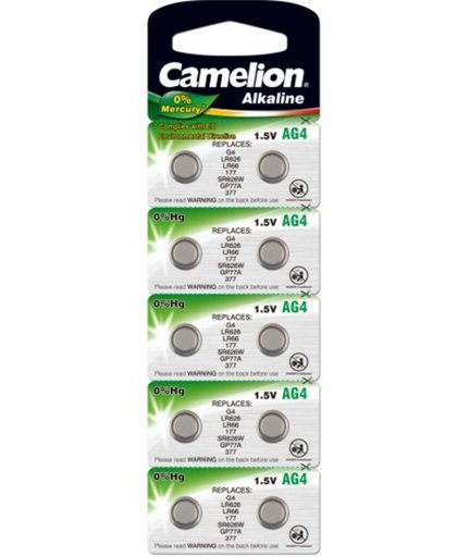 Camelion AG4 alkaline 10-pack