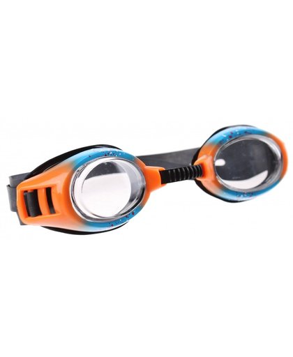 Yello Spray Goggles zwembril unisex blauw/oranje