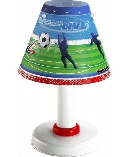 Dalber tafellamp Football 27 cm groen/blauw