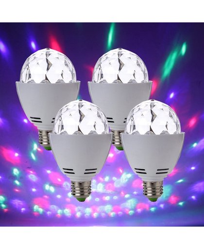 Twinkle Toys E27 LED Discolamp 4-pack