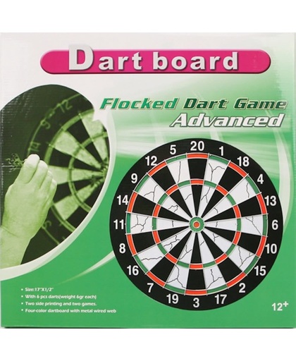 Flocked Dart Game Advanced - Dartbord