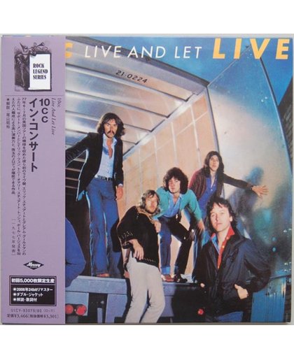 10cc - Live and Let Live - Remastered, SHM-2CD Japan Import