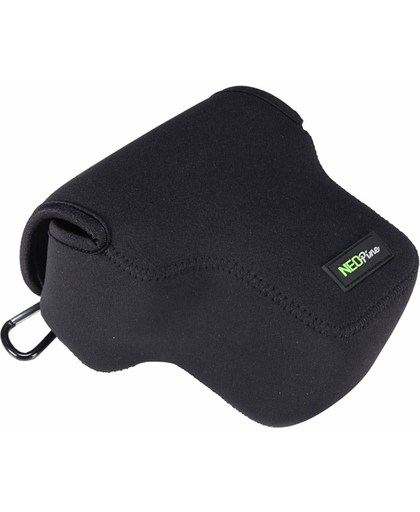 NEOpine Neoprene Shockproof Soft hoesje Bag met Hook voor Panasonic GX8(zwart)