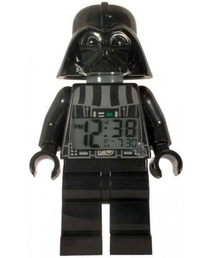 LEGO Star Wars: Darth Vader wekker 23 cm zwart