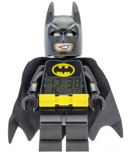 LEGO Batman: Movie Batman wekker 23 cm zwart