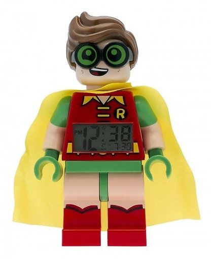 LEGO Batman: Movie Robin wekker 23 cm rood/groen
