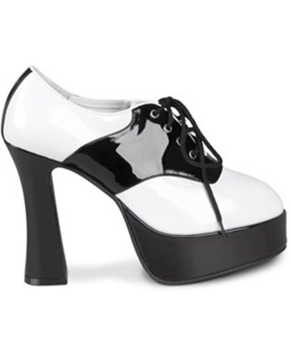 "Zwarte en witte schoenen - Verkleedattribuut"