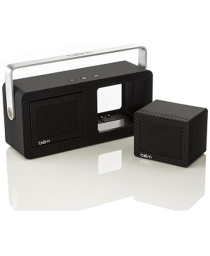 BEM Speaker Duo portable 2.1 Stereo HL2506B zwart  draadloze Bluetooth speaker